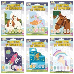 Malowanie po numerkach dla dzieci Craft Planet | różne obrazki