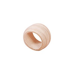 Drewniany pierścień na serwetki - średnica 3 cm