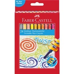 Kredki świecowe wykręcane Twist Faber Castel | różne zestawy