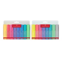 Zakreślacze Pastel Faber-Castell  8  szt | różne kolory