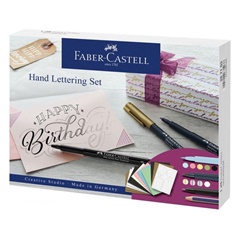 Zestaw podarunkowy do Hand Letteringu Faber-Castell / 12-częściowy