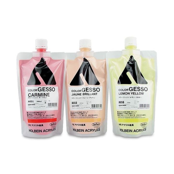 Farba akrylowa Gesso - HOLBEIN 300 ml | różne kolory