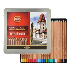 Pastele suche Gioconda w ołówku KOH-I-NOOR - 24 szt