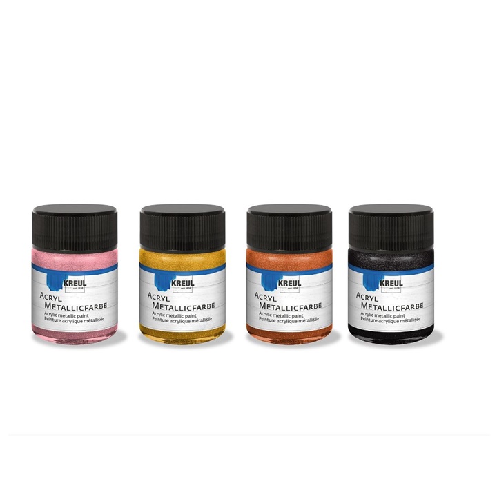 Farby akrylowe Kreul METALLIC 50 ml | różne kolory