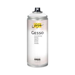 Podkład Gesso w sprayu białe  - KREUL / 400 ml