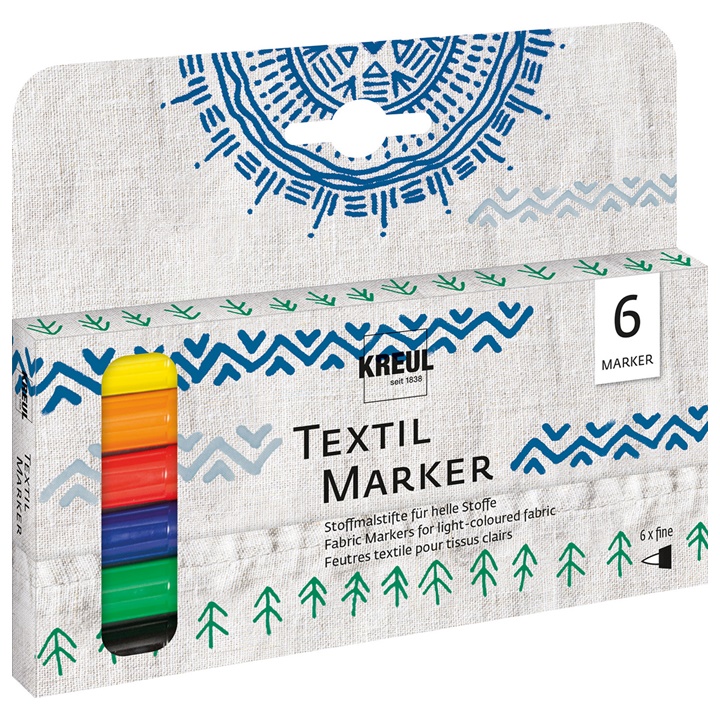 Markery tekstylne dla dzieci KREUL