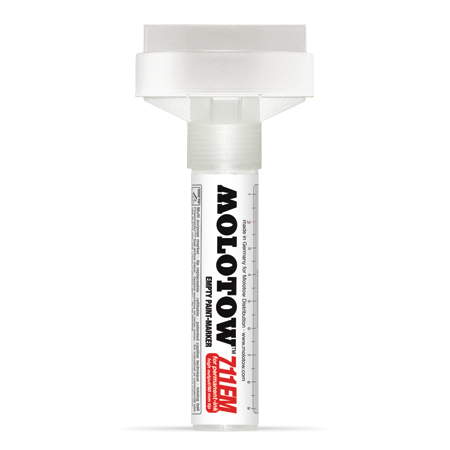 MOLOTOW MASTERPIECE 711EM EMPTY PAINT MARKER CHISEL NIB 60MM