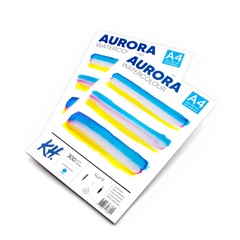 Akwarelowy blok AURORA cold press - 12 arkuszy