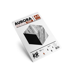 Szkicownik  na spirali AURORA matt [120g] – 20 arkuszy | różne formaty