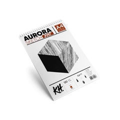 Szkicownik  na spirali AURORA matt [120g] – 20 arkuszy