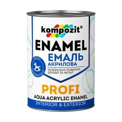 Emalia akrylowa  KOMPOZIT PROFI Gloss 0,3 l - różne odcienie