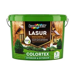 Lakier do drewna  KOMPOZIT COLORTEX 0,9 l - różne odcienie