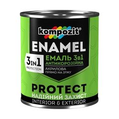 Emalia antykorozyjna 3 w 1  KOMPOZIT PROTECT 0,75 kg | różne odcienie