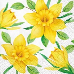 Serwetki do Decoupage - Daffodils in Bloom / 1 szt