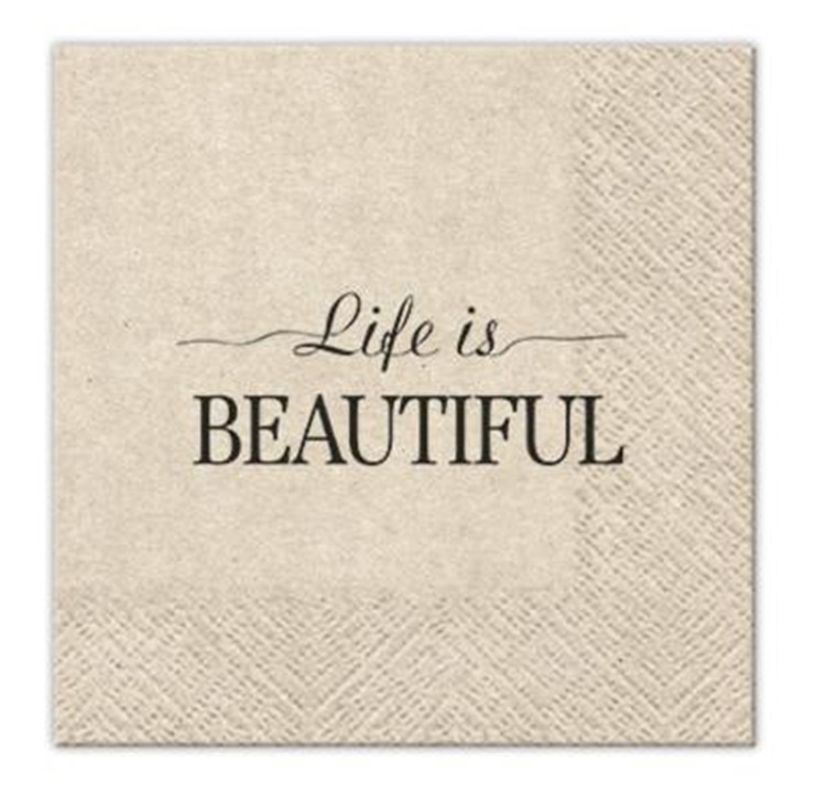 EKO serwetki do Decoupage Beautiful Life / 1 szt