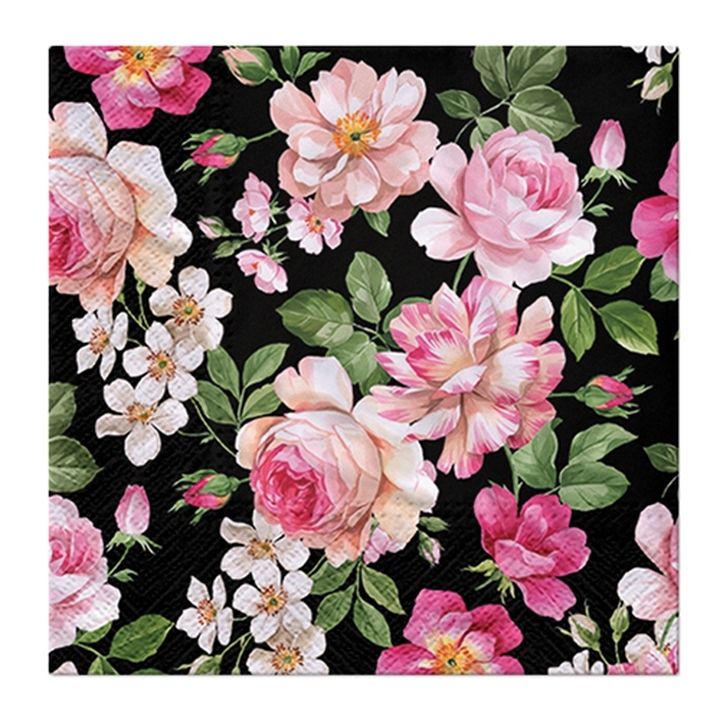 Serwetki do Decoupage Roses Glory Black / 1 szt