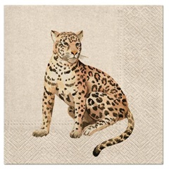 Eko serwetki do Decoupage Leopard / 1 szt