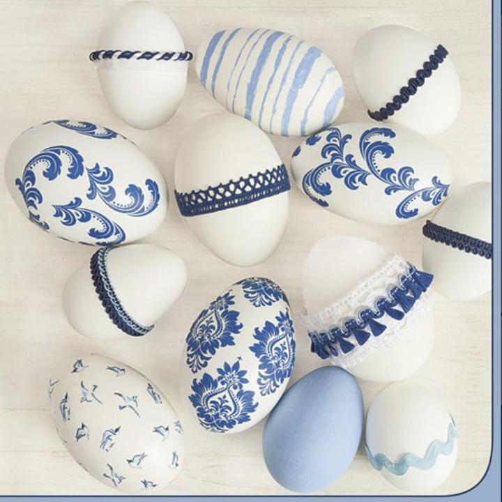 Serwetki do Decoupage Blue Style Easter Eggs  / 1 szt