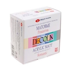 Zestaw matowych farb akrylowych Decola 9x20 ml | różne zestawy