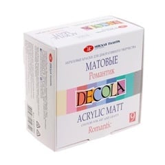 Zestaw matowych farb akrylowych Decola 9x20 ml / różne zestawy