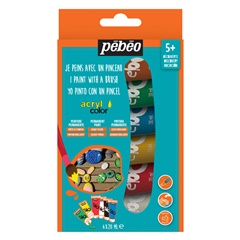 Farby akrylowe  Pebeo Acrylcolor 6 x 20 ml