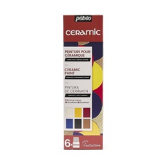 Farby na keramiku  Pebeo Ceramic 6 x 20 ml