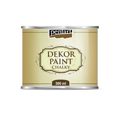 Dekoracyjna farba kredowa Chalky Pentart 500 ml | różne odcienie