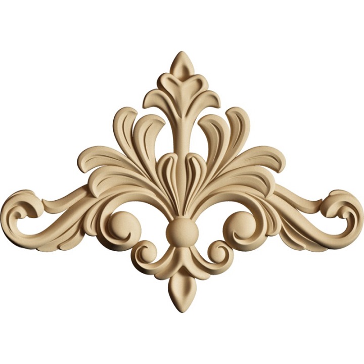 Dekor 3D z masy drzewnej Pentart - Ornament