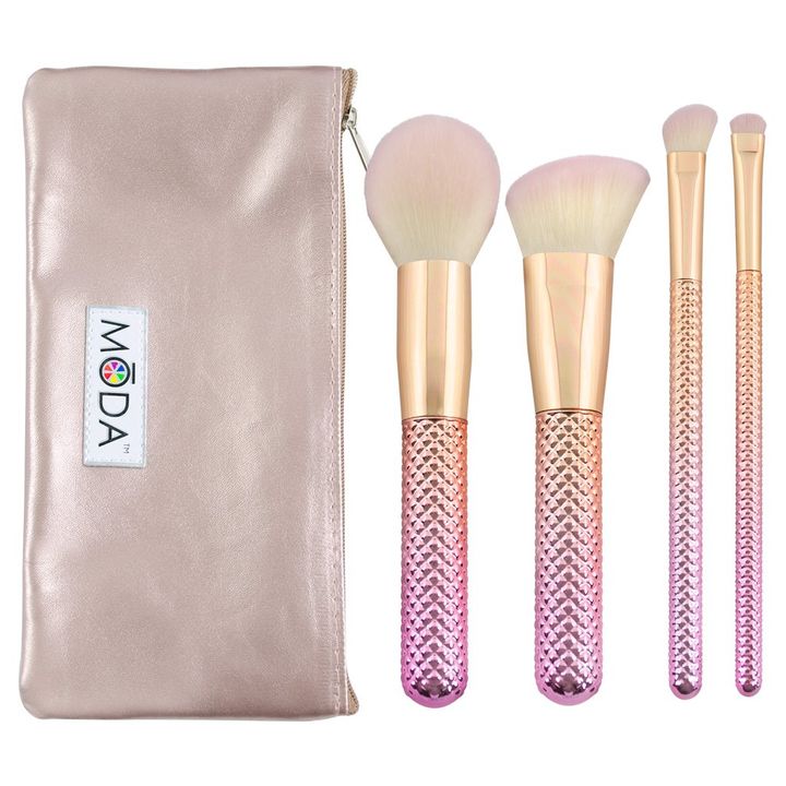 Zestaw pędzli Complete Kit Rose/ 5 szt