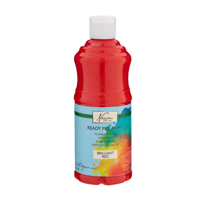 Gwaszowe farby Nassau - 500 ml / różne odcienie