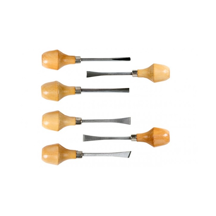 Dłuta rzeźbiarskie Renesans zestaw 6 szt