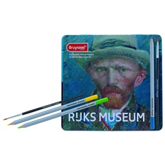 Kredki akwarelowe Bruynzeel z limitowanej edycji Van Gogh / 24 szt 