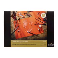 Blok barwiony Rembrandt Sanguine Red | różne rozmiary