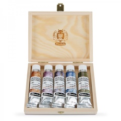 Zestaw farb akwarelowych w tubach Schmincke Super Granulation 5x15ml | Set tundra