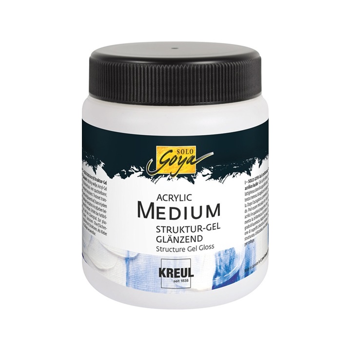 Medium w żelu do farb akrylowych Glossy 250 ml 