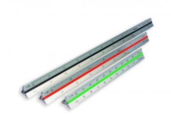 Linijka aluminiowa LENIAR - dwustronna 15cm