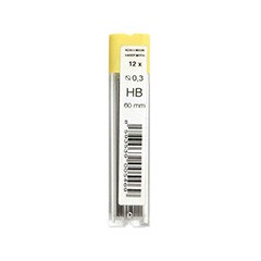 Wkłady do ołówków automatycznych HB 4132 / 0,3mm
