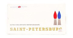 Zestaw farb akwarelowych artystycznych Saint Petersburg / 24 szt x 2,5 ml