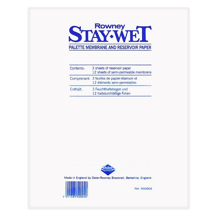 Zestaw wkładów do mokrych palet Stay Wet Daler-Rowney / 15szt