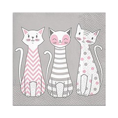 Serwetki do Decoupage - Kotki - 1 szt