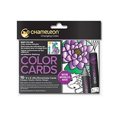Kolorowanki dla dorosłych Chameleon - Color Cards / 16 szt