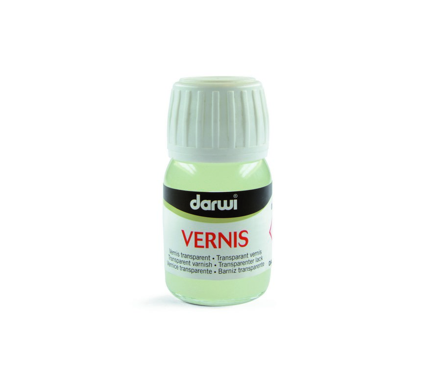 Lakier satynowy DARWI - VERNIS TRANSPARENT SATINE / 30 ml