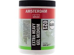 Talens Amsterdam Błyszczące Medium Żelowe 021 Extra Heavy Gloss / 1000 ml