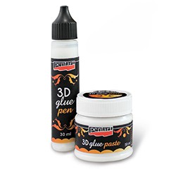 Klej 3D PENTART pasta - 3D glue pen / 30 ml