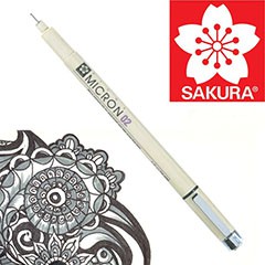 Pióro techniczne SAKURA Pigma Micron black