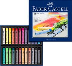 Pastele suche FABER-CASTELL CREATIVE STUDIO / 24 kolory