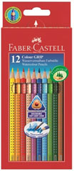 Kredki Grip Faber-Castell ECO12 kolorów akwarelowe trójkątne