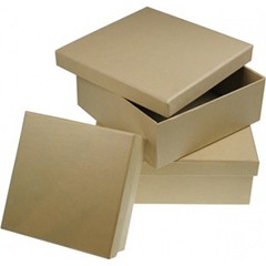 Kwadratowe pudełko kartonowe