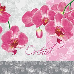 Serwetki do Decoupage - Orchid - 1 szt