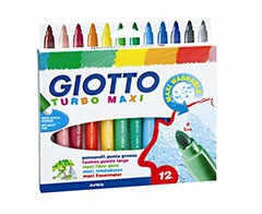 Mazaki Turbo Maxi Giotto / 12 kolorów